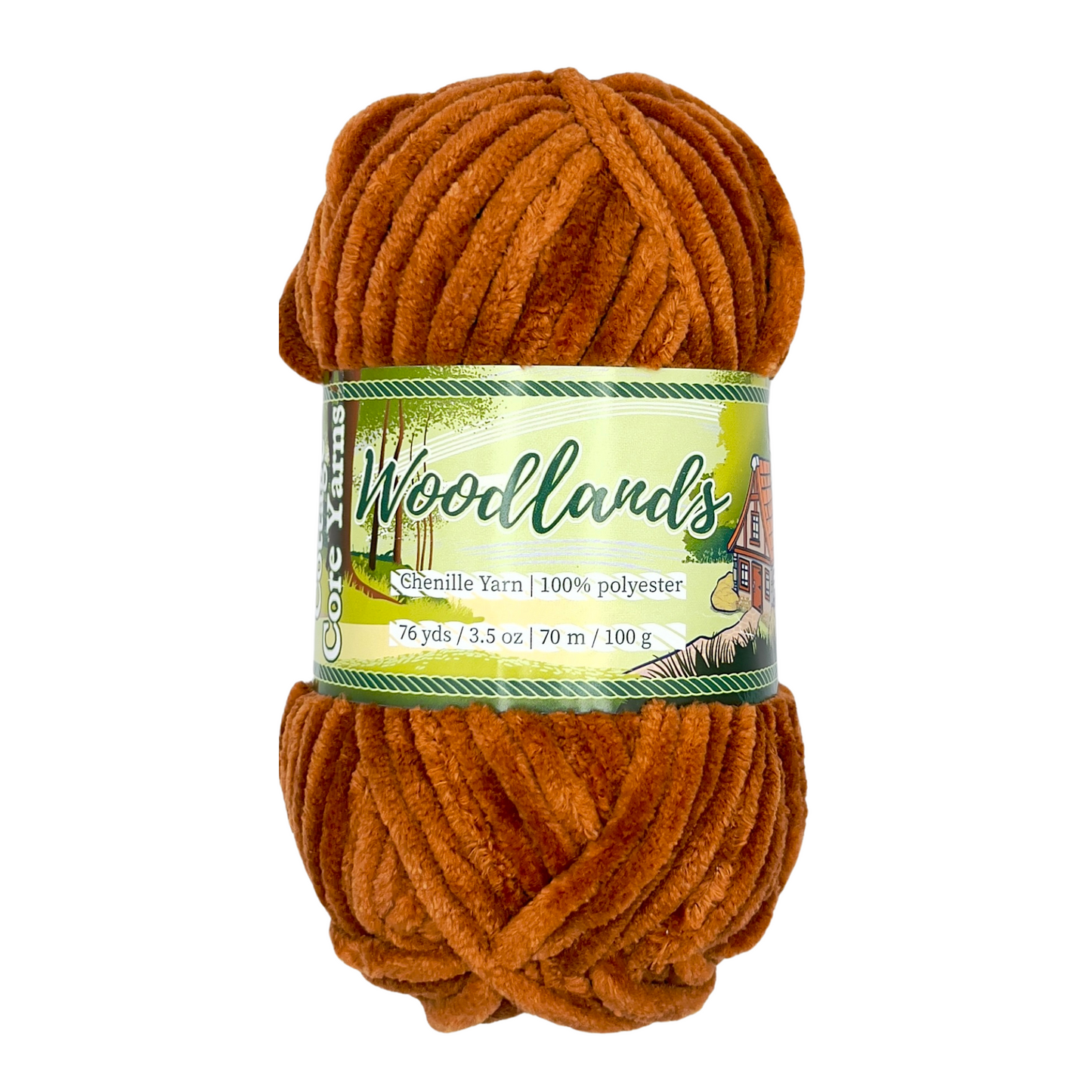 Woodlands Chenille Yarn - 100g