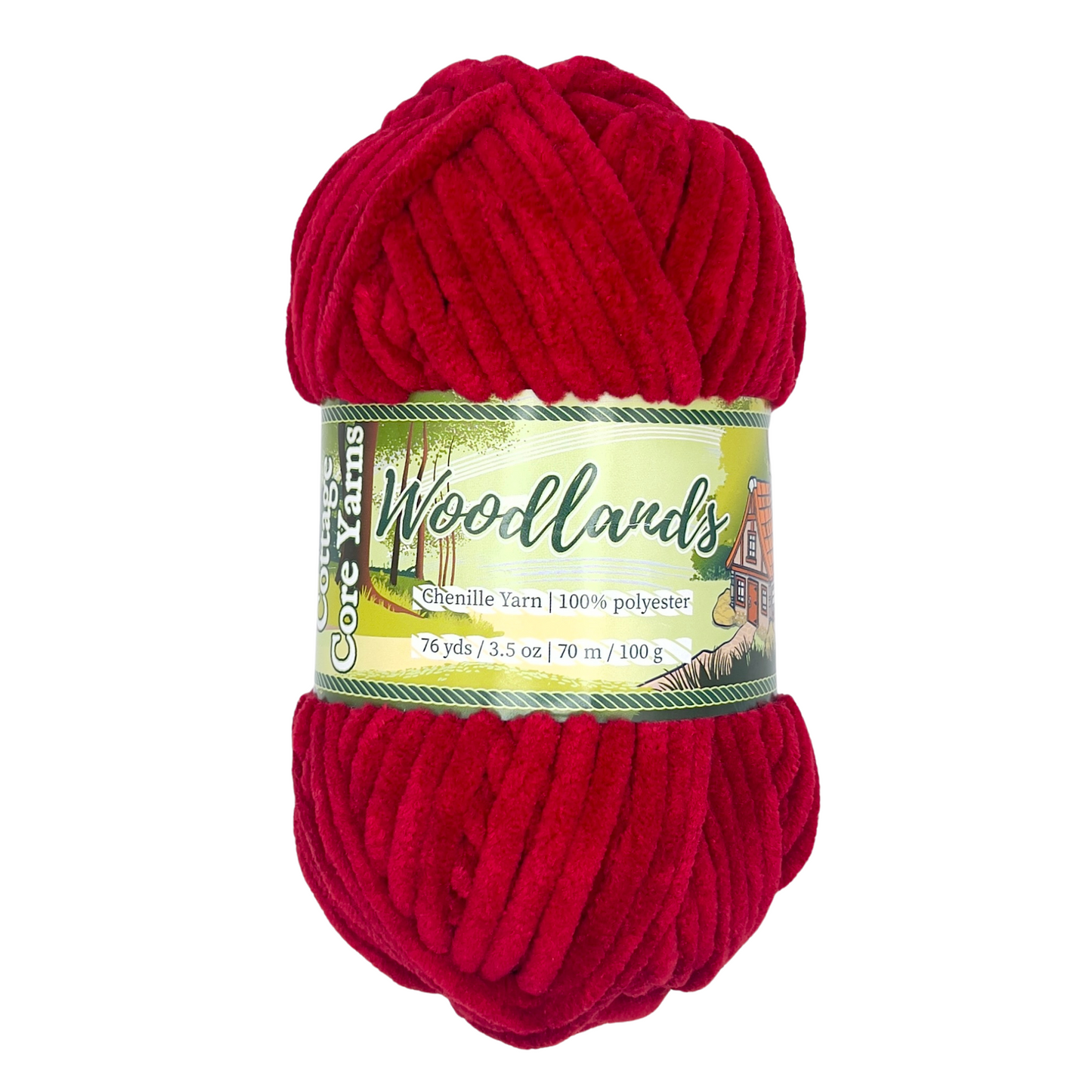 Woodlands Chenille Yarn - 100g