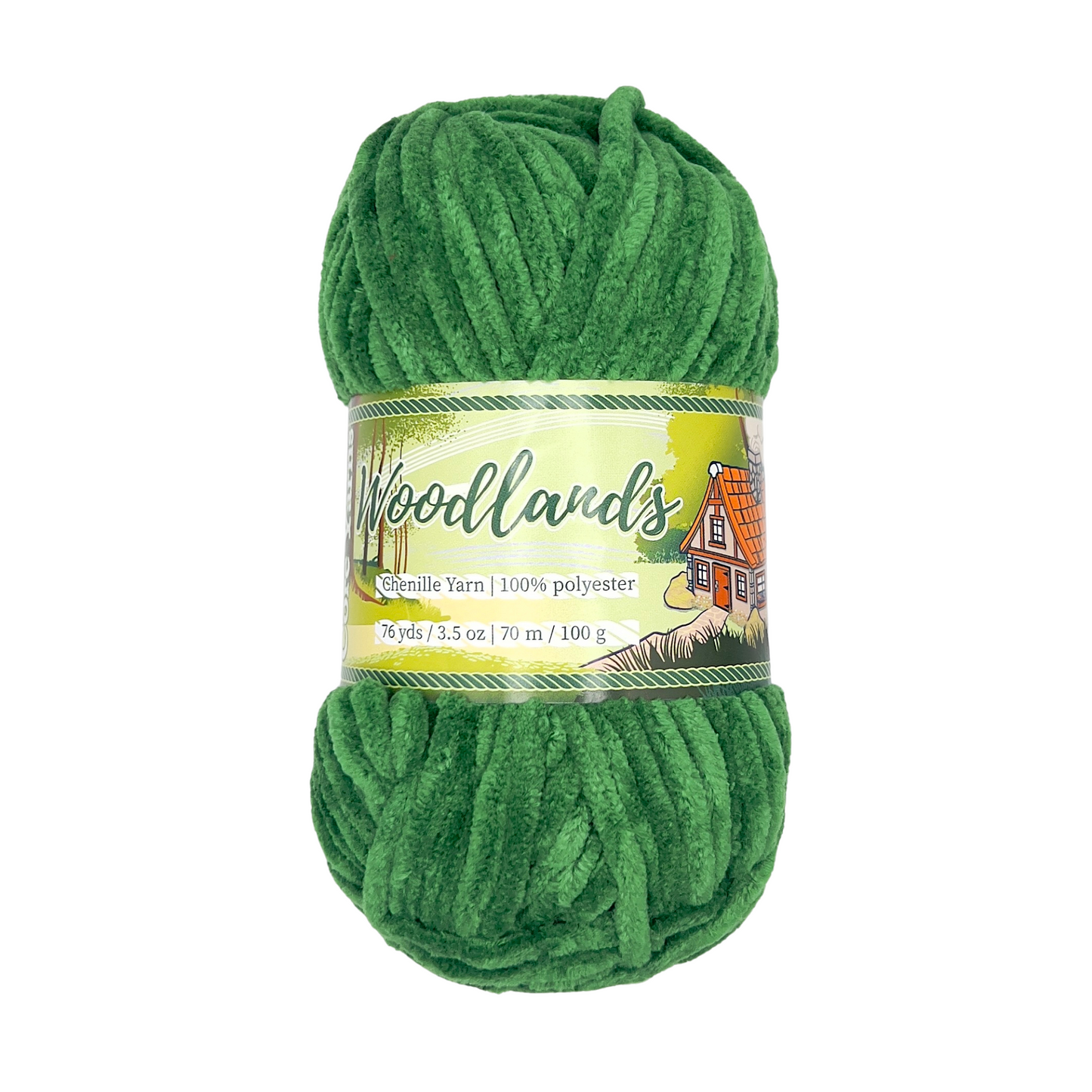 Woodlands Chenille Yarn - 100g
