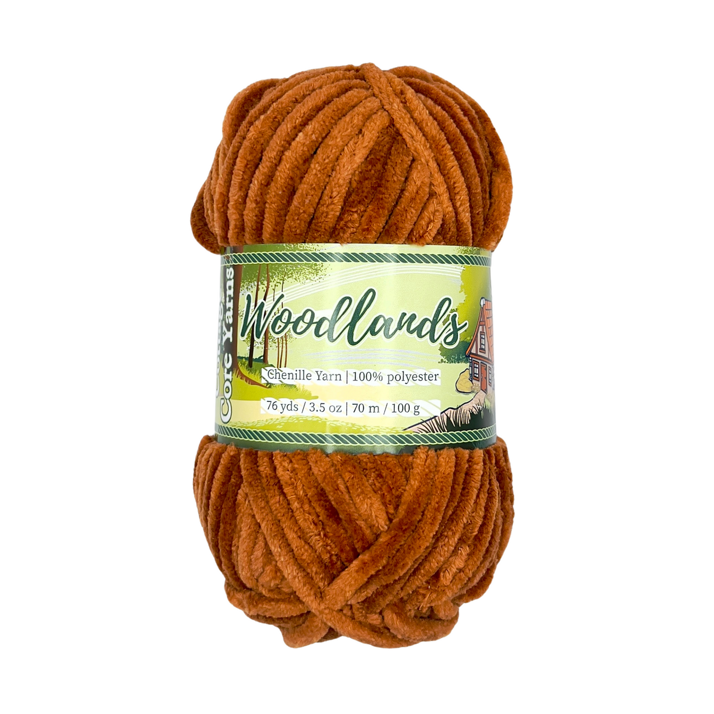 Woodlands Chenille Yarn - 100g