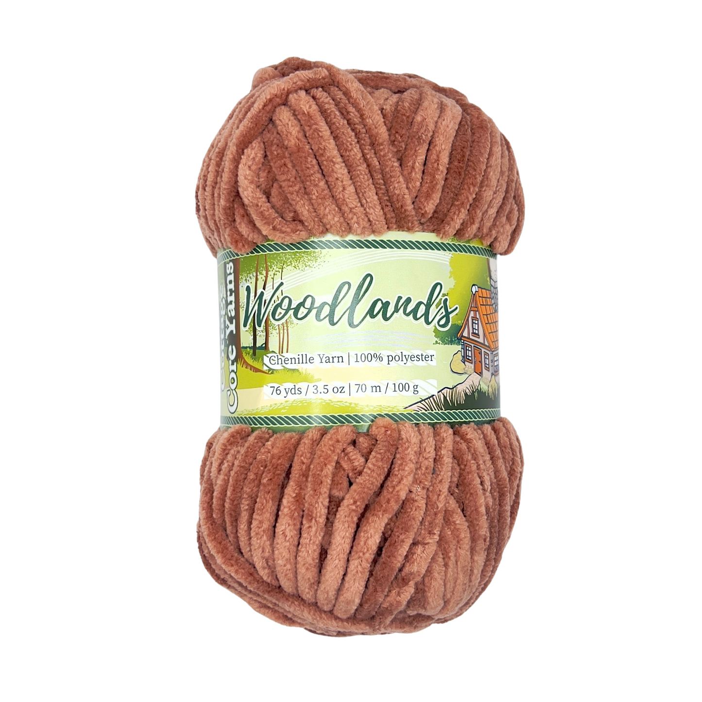 Woodlands Chenille Yarn - 100g