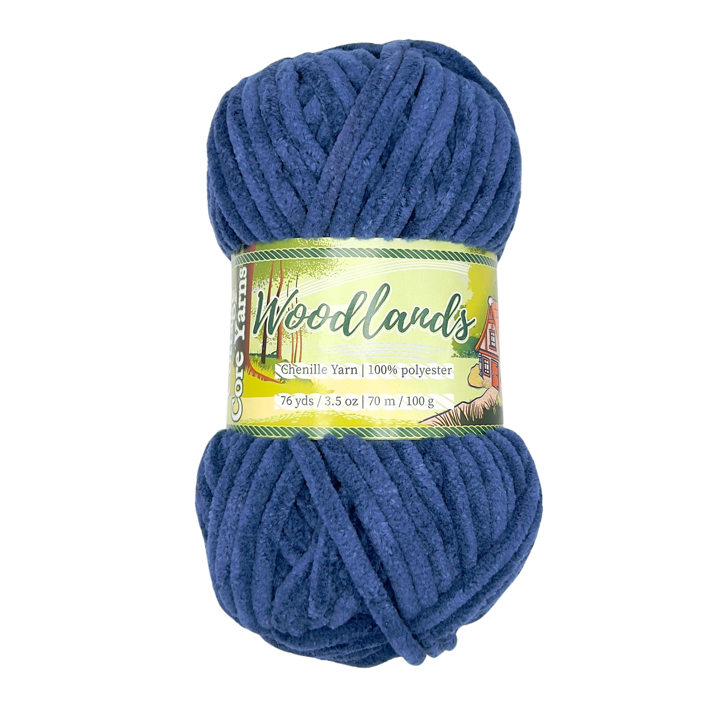 Woodlands Chenille Yarn - 100g