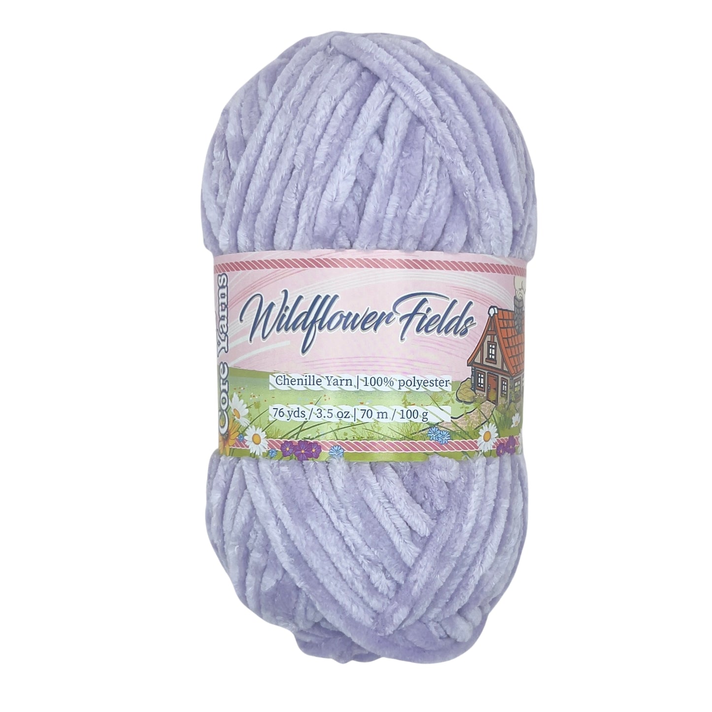Wildflower Fields Chenille Yarn - 100g