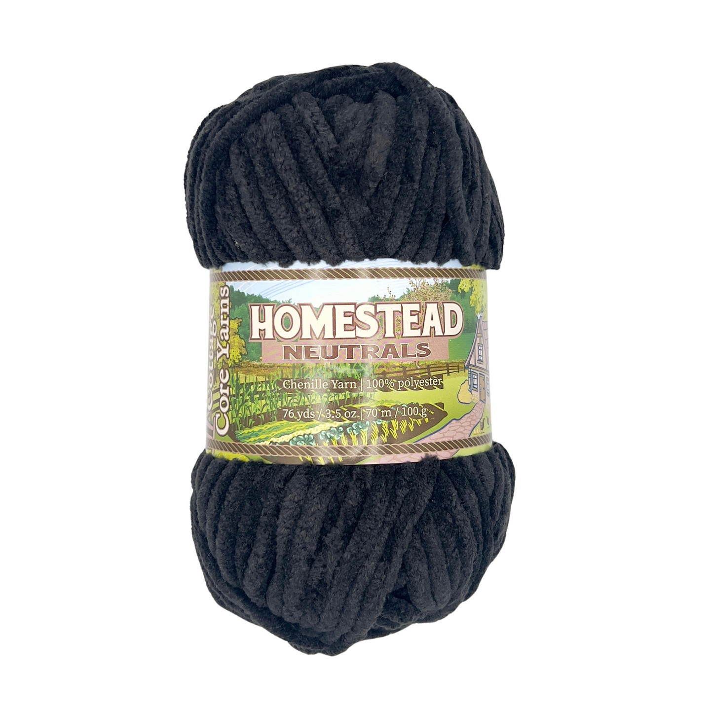Homestead Neutrals Chenille Yarn - 100g