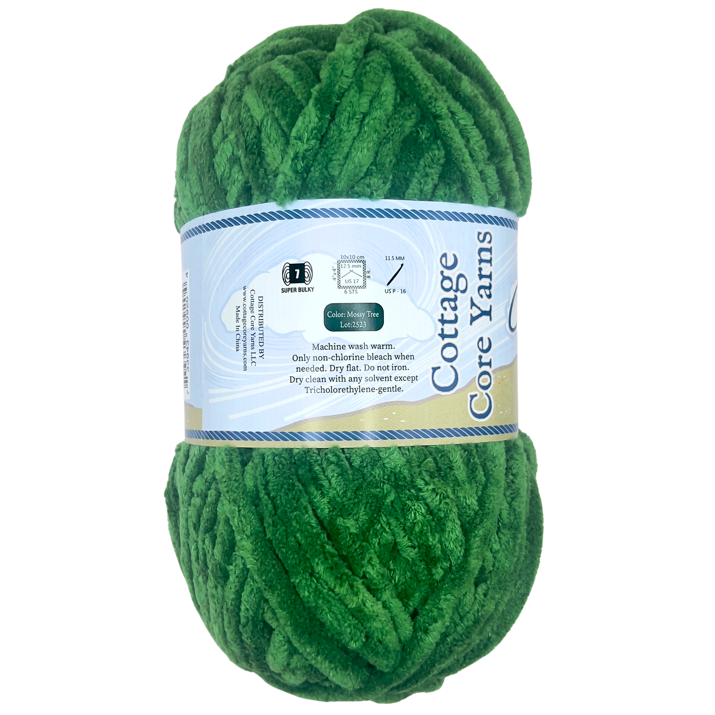 Cottage Classics Chenille Yarn - Mossy Tree - 200g