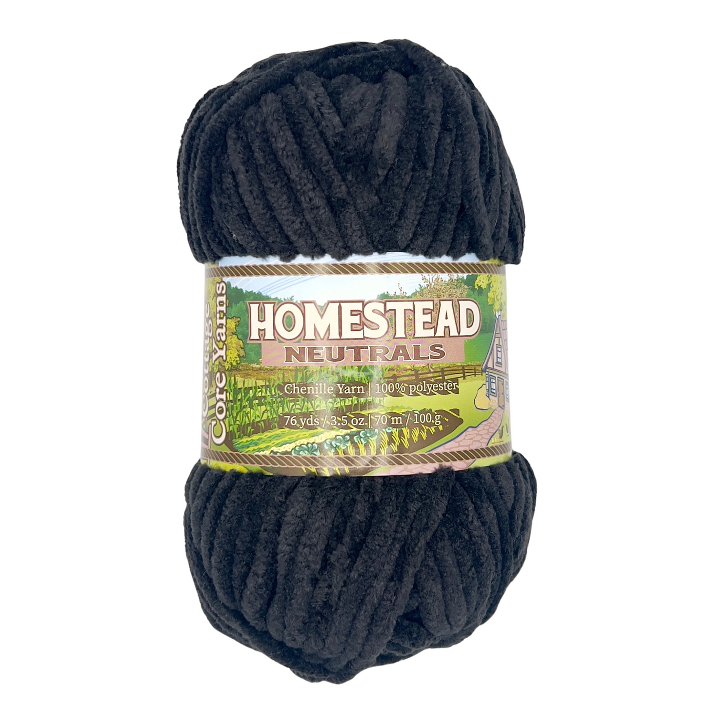 Homestead Neutrals Chenille Yarn - 100g