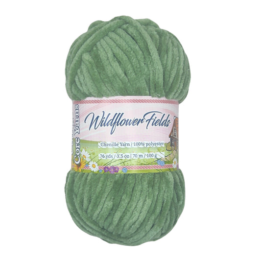 Wildflower Fields Chenille Yarn - 100g