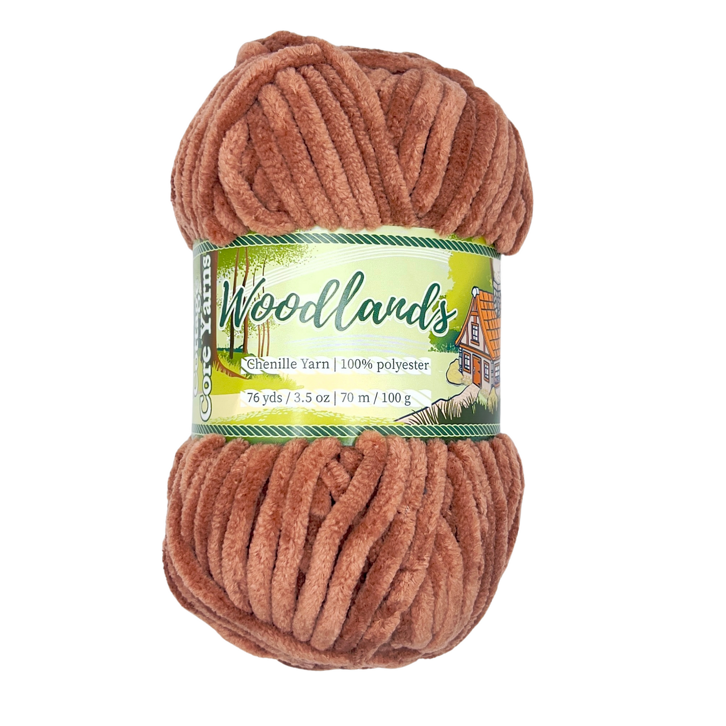Woodlands Chenille Yarn - 100g