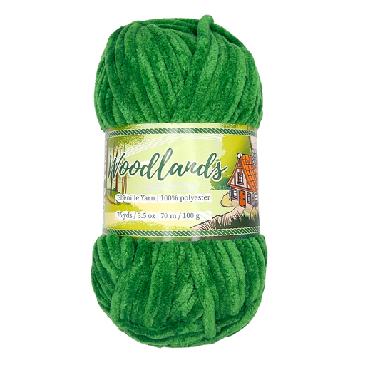 Woodlands Chenille Yarn - 100g