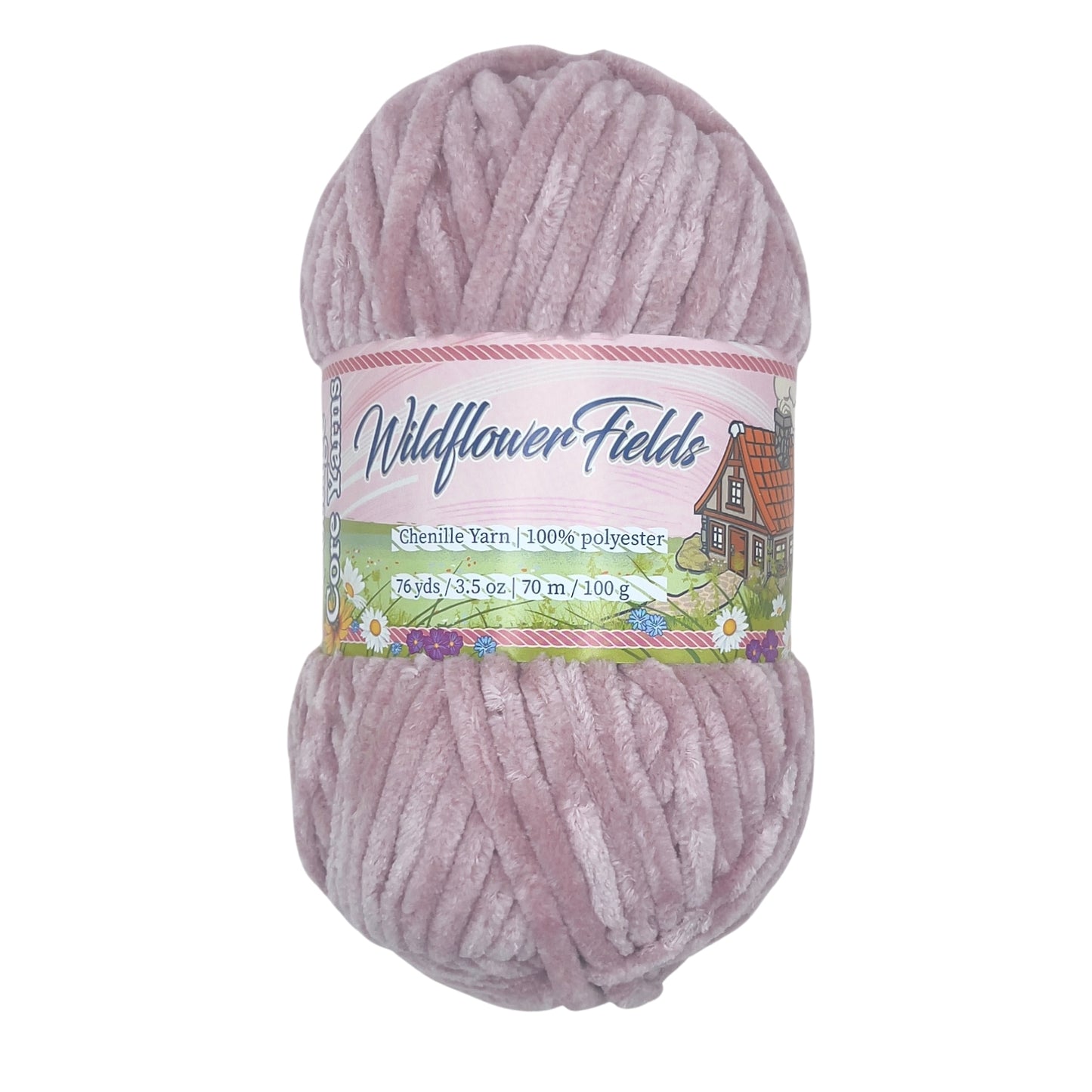 Wildflower Fields Chenille Yarn - 100g