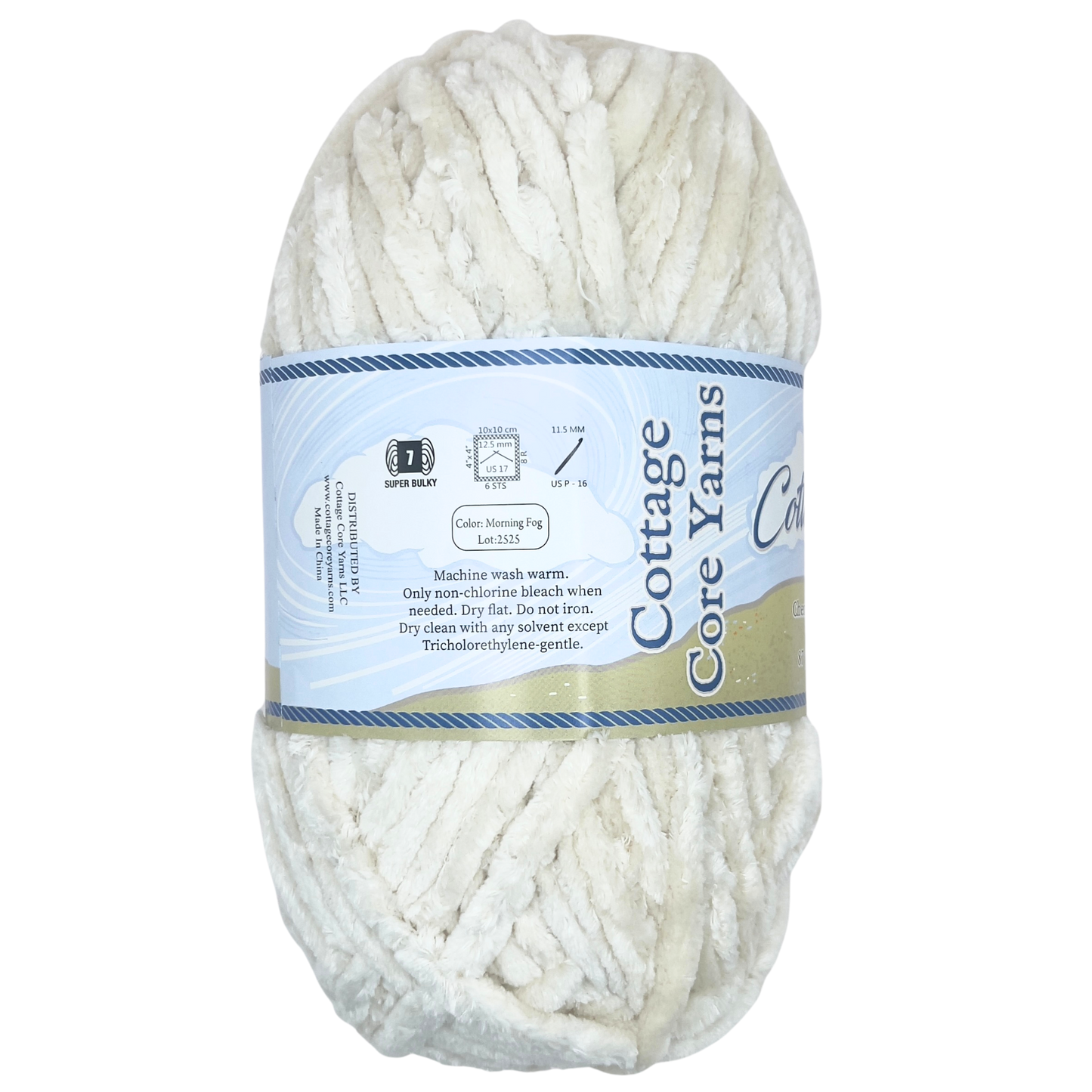 Cottage Classics Chenille Yarn - Morning Fog - 200g